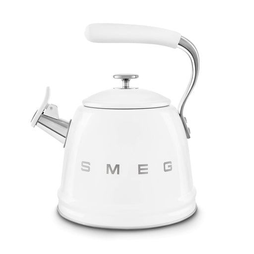 SMEG RETRO 2.3L WHISTLING KETTLE WHITE SMEG