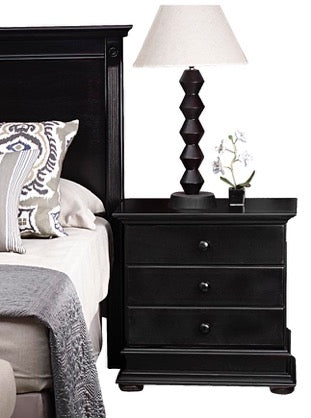 CLASSICA PEDESTAL 3 DRAWER - DARK MAHOGANY LINEAR CLASSICA