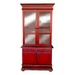 CLASSICA HALF GLASS DOOR DISPLAY UNIT - CHERRY (500X450X1830 LINE