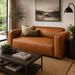 ZOLA 2 DIV COUCH - ECHOHIDE CARBON FABRIC ZORO