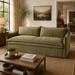 MISHA 3 DIV COUCH - SOFT WEAVE FERN FABRIC ZORO