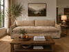 MISHA 3 DIV COUCH - SOFT WEAVE LATTE FABRIC ZORO
