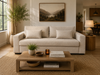 ZUVA 3 DIV COUCH - TEXTURED SAFARI FABRIC ZORO