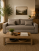ZUVA 3 DIV COUCH - WOVEN MOCHA FABRIC ZORO