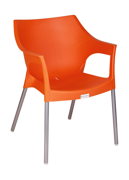 CONTOUR CHELSEA CHAIR - ORANGE BUZZ
