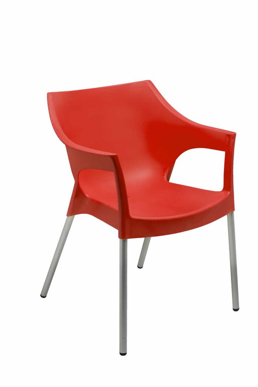 CONTOUR CHELSEA CHAIR - RED BUZZ