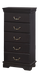 CLAUDIA TALL BOY DARK WALNUT/R5 HANDLES LINEAR CLASSICA