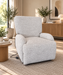 COCOON POWER RECLINER - MERINO COTTON FABRIC EART