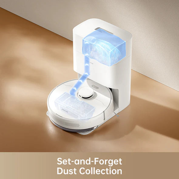 DREAME D10 PLUS 2ND GEN ROBOT VACUUM WHITE DRMG