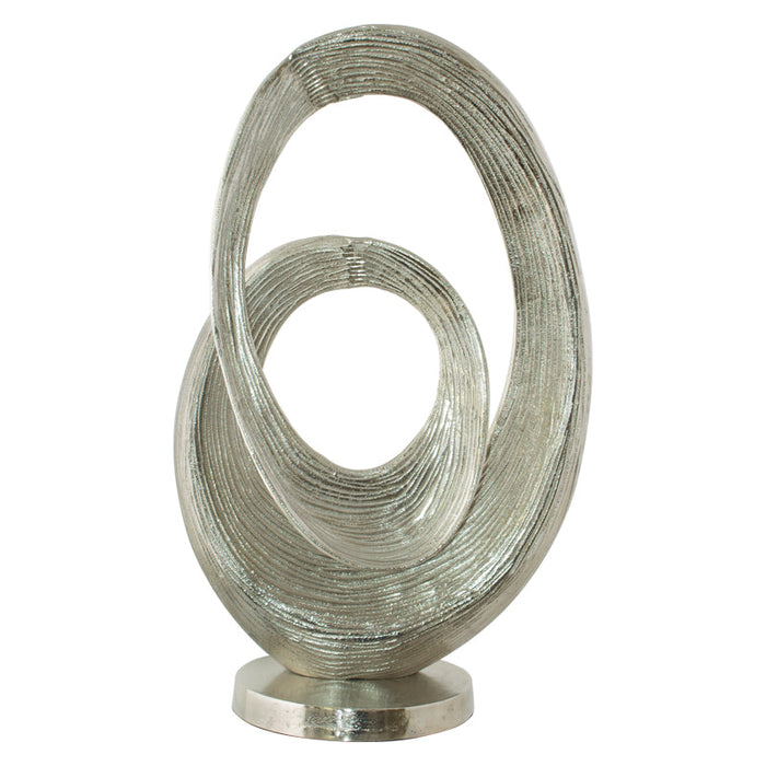 SCULPTURE SWIRL ROUGH NICKEL52X30 TRAN