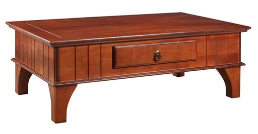 DUCHESS COFFEE TABLE - MID WALNUT LINEAR CLASSICA