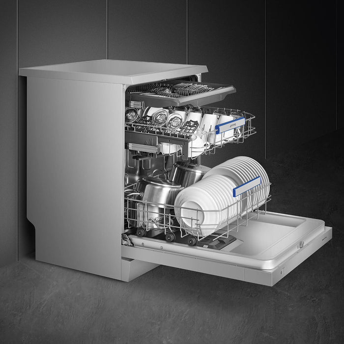 SMEG 60CM 15 PLACE DISHWAHER STAINLESS STEEL SMEG