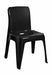 CONTOUR DEZI HEAVY DUTY CHAIR - BLACK RECYCLED BUZZ