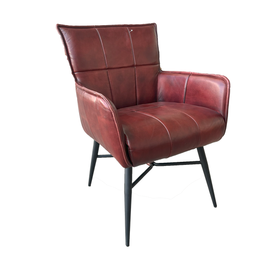 EARL DINING CHAIR FULL LEATHER FOU330 FOUR