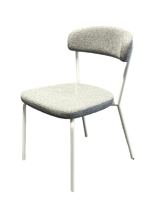 E-LIFE DINING CHAIR W/WHITE FRAME ANJI