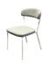 E-LIFE DINING CHAIR W/WHITE FRAME ANJI