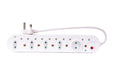 ELECTROSENSE 10 WAY MULTIPLUG WITH SURGE PROTECTION 5x16A + BARK