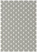 ESSENZA RUG 200X290 HONEY COMB BLACK RUGS ORIGINAL