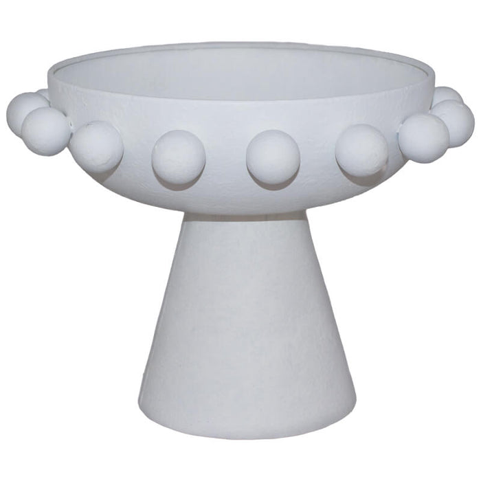 BUBBLE WHITE FTD VASE 24C TRAN