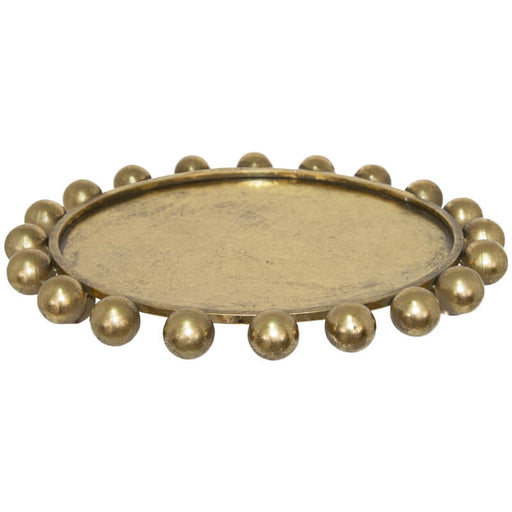 Bubble metal golden display stand ornament home decor