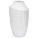 NICOLA FLUTED VASE 51CM TRAN