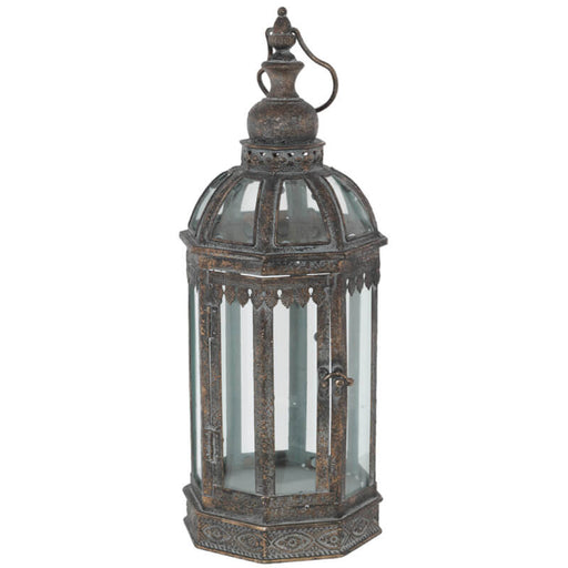 RISING MOON LANTERN 50CM 8 SIDED TRAN
