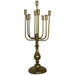 LUCIA 9 ARM CANDELABRA 73CM TRANS NATAL CUT GLASS