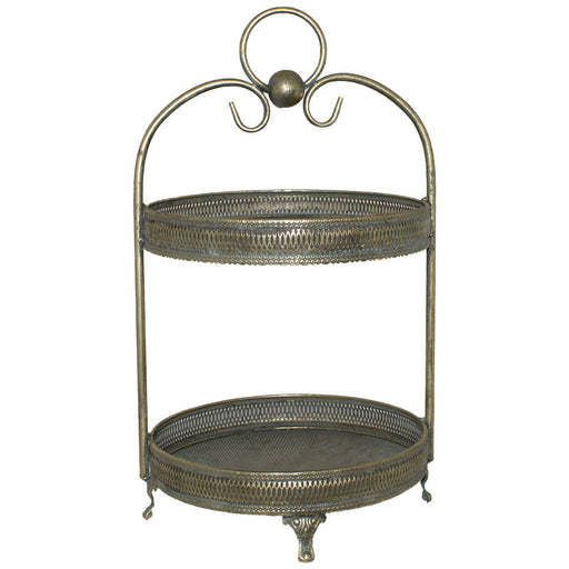 DUE DISPLAY STAND 33X33X54CM TRANS NATAL CUT GLASS