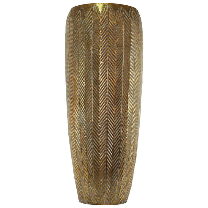 FOLHA GIANT VASE 101CM TRAN
