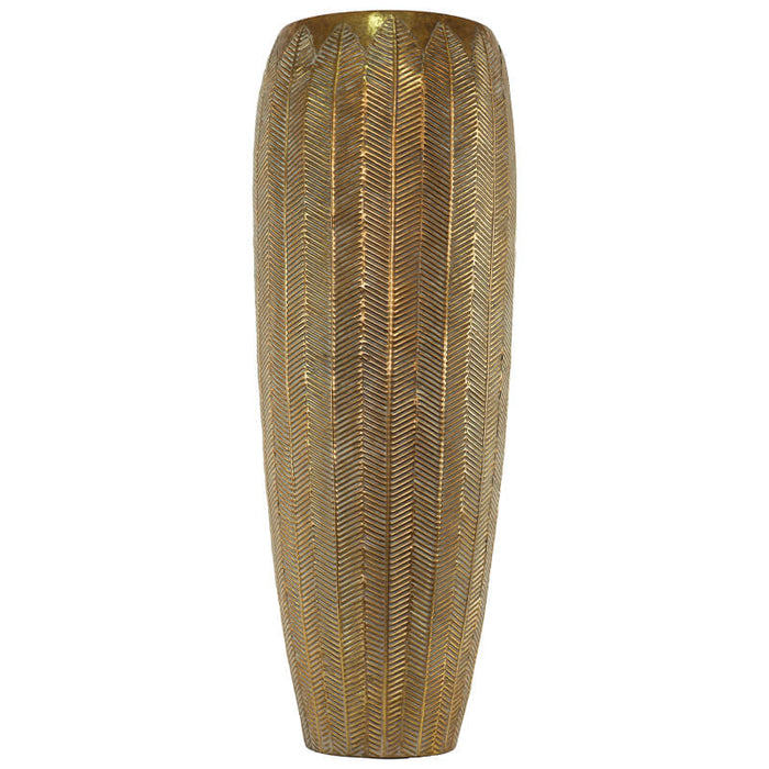 FOLHA GIANT VASE 91CM TRAN