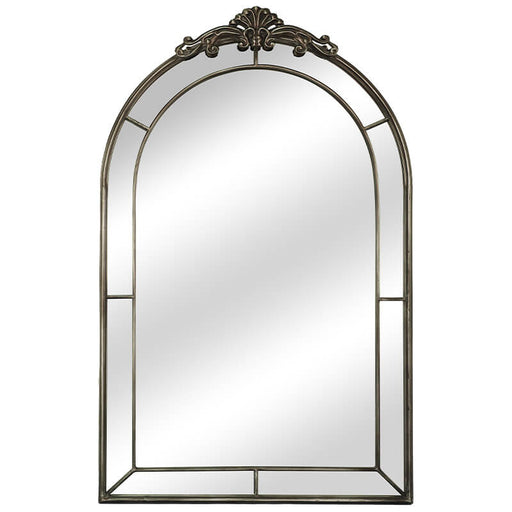 ARCO MIRROR 98X61X4CM TRANS NATAL CUT GLASS