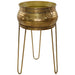 HANDLED POT STAND MEDIUM 68X35CM TRAN
