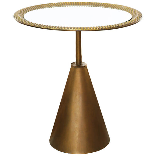 DEL CONO SIDE TABLE 52CM TRAN
