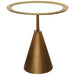 DEL CONO SIDE TABLE 52CM TRAN