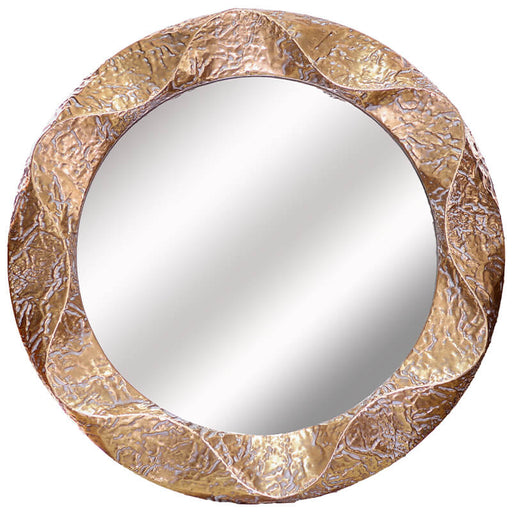 GROSSO GOLD MIRROR 79CM DIA TRAN