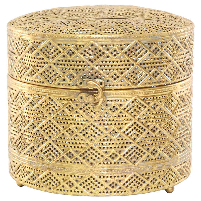 ALISON TRINKET BOX LARGE 20X21CM TRAN