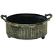 ANTEGO GOLD PLANTER 15X35X29CM TRAN