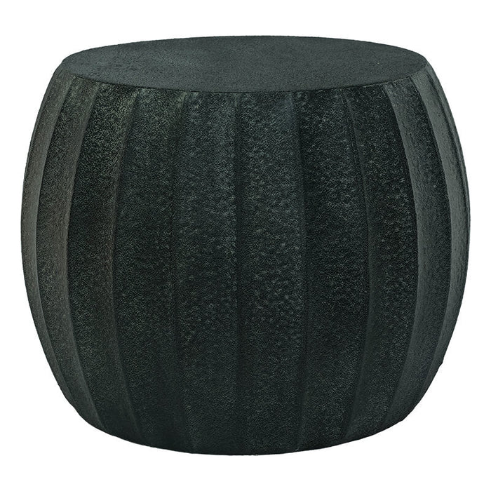 HARU BLACK TABLE/PLANTER 42X57CM TRAN