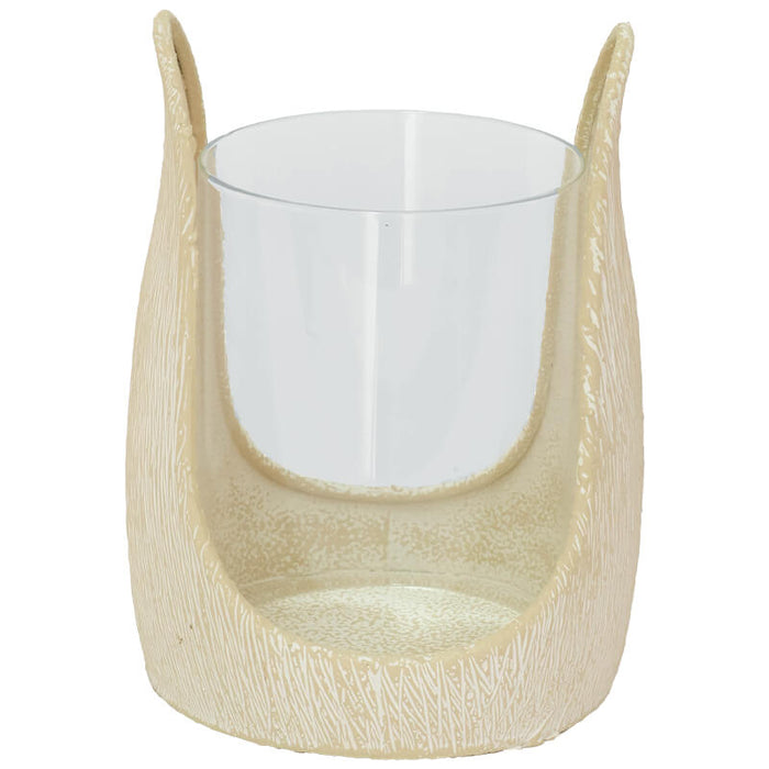 ALTIS CANDLE HOLDER 16X13CM TRAN
