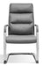 FN-708D VISITOR CHAIR (BLACK PU) STELLAR LIMITED