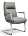 FN-709D VISITOR CHAIR (BLACK PU) STELLAR LIMITED