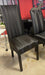 FOX GUNMETAL HIGHBACK DINING CHAIR REDR