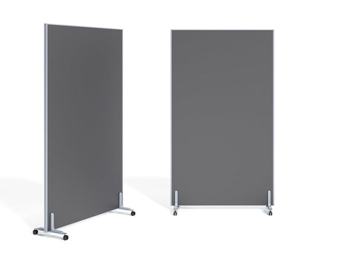 STL-P01-2 PARTITION FULL MELAMINE (3301 MATTE GREY) STEL