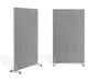 STL-P01-2 PARTITION FULL MELAMINE (QUASIMOLECULE LIGHT GREY STEL