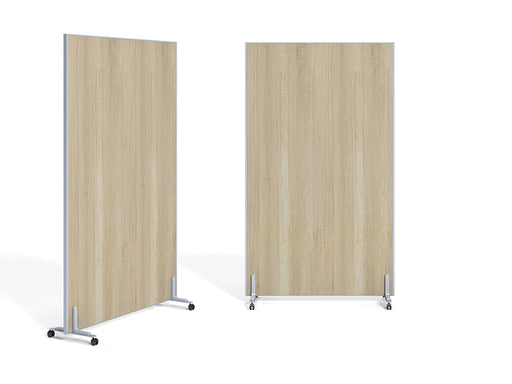 STL-P01-2 PARTITION FULL MELAMINE (SONOMA OAK) STEL