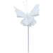 FALL CREAM VELVET BUTTERFLY 120CM TRAN