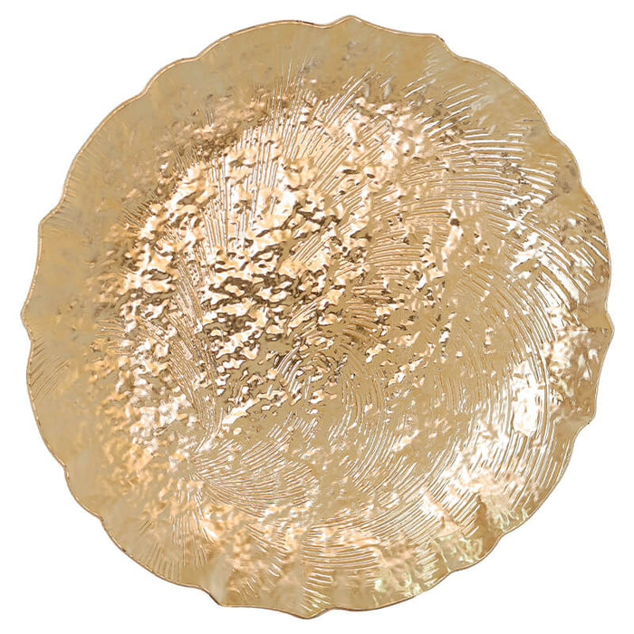 GOLD UNDERPLATE ELECTROPLATED 33CM TRAN