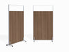 STL-P01-3 PARTITION CLEAR TEMPERED GLASS & MELAMINE (3192-20 STEL