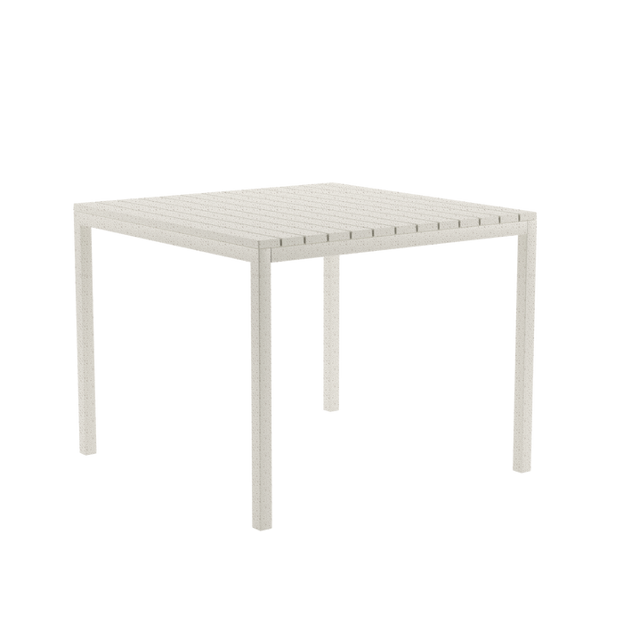 5PCE ALME OUTDOOR DINING SET WHITE FUYA