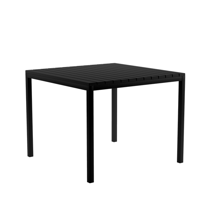 5PCE ALME OUTDOOR DINING SET BLACK FUYA